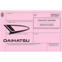 Certificado europeo de cumplimiento para comercial Daihatsu