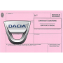 European Certificate of Compliance for Dacia Utility