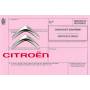 Certificado europeo de cumplimiento para los coches Citroen.