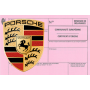 European Certificate of Compliance for Car Porsche