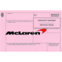 Certificado Europeu de Conformidade para o Carro McLaren