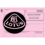 European car certificate for car lotus car